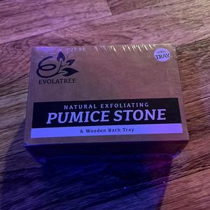 Exfoliating pumice stone
